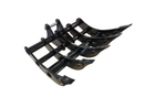 48in Excavator Rake fits CAT 305, 45mm Pins - Bedrock Attachments
