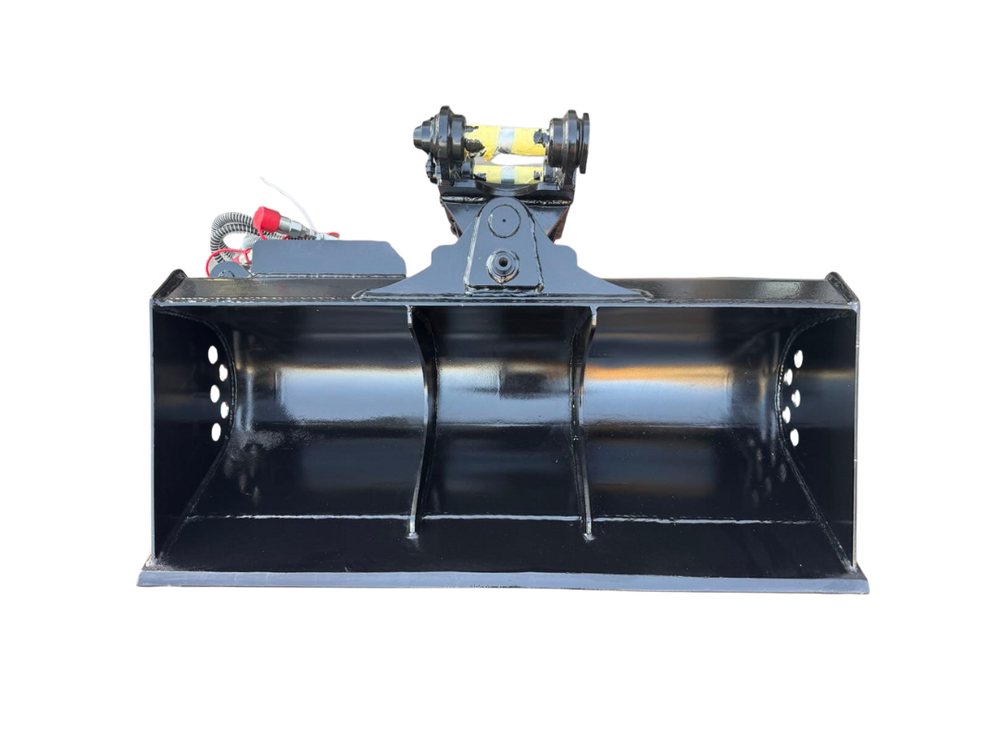 DESCETE　5L 48” Excavator Tilt Ditch Cleaning Bucket fits CAT 303.5CDE 303CE