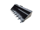 Mini Hydraulic Excavator/Skid Steer Loader GP Bucket 72, 0.58CU-YD, BOT - Bedrock Attachments