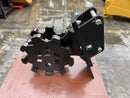 Backhoe Compaction Group for 415 - 450 Backhoe, 12in width, S Pin 50mm & L Pin 45mm - BHCMWG416T-12 - Backhoe Compaction Wheel - Bedrock Attachments