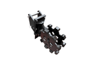 Backhoe Compaction Group for 415 - 450 Backhoe, 12in width, S Pin 50mm & L Pin 45mm - BHCMWG416T-12 - Backhoe Compaction Wheel - Bedrock Attachments