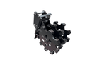 Backhoe Compaction Group for 415 - 450 Backhoe, 24in width, S Pin 50mm & L Pin 45mm - BHCMWG416T-24 - Backhoe Compaction Wheel - Bedrock Attachments