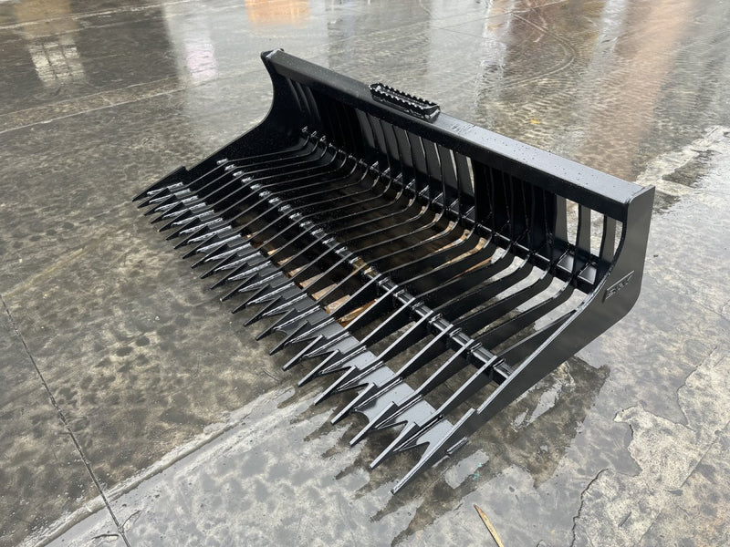 BUCKET GP - SKELETON 73,1849 mm, Plate Tine Style - SKSBPT - 73 - Skid Steer Skeleton Bucket - Bedrock Attachments