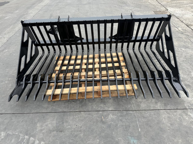 BUCKET GP - SKELETON 77 - 79, 2016 mm, Rod Tine Style - SKSBRT - 77 - Skid Steer Skeleton Bucket - Bedrock Attachments