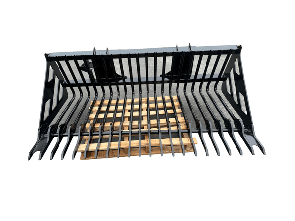 BUCKET GP - SKELETON 77 - 79, 2016 mm, Rod Tine Style - SKSBRT - 77 - Skid Steer Skeleton Bucket - Bedrock Attachments