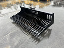 BUCKET GP - SKELETON 79,2017 mm (80 in), Plate Tine Style - SKSBPT - 79 - Skid Steer Skeleton Bucket - Bedrock Attachments