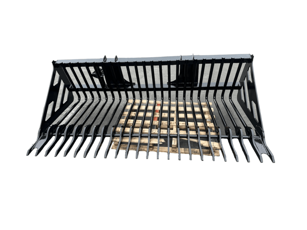 BUCKET GP - SKELETON 85 - 87,2206 mm, Rod Tine Style - SKSBRT - 85 - Skid Steer Skeleton Bucket - Bedrock Attachments