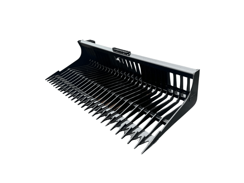 BUCKET GP - SKELETON 86,2182 mm (86 in), Plate Tine Style - SKSBPT - 86 - Skid Steer Skeleton Bucket - Bedrock Attachments