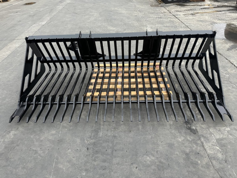 BUCKET GP - SKELETON 92 - 94,2397 mm, Rod Tine Style - SKSBRT - 92 - Skid Steer Skeleton Bucket - Bedrock Attachments