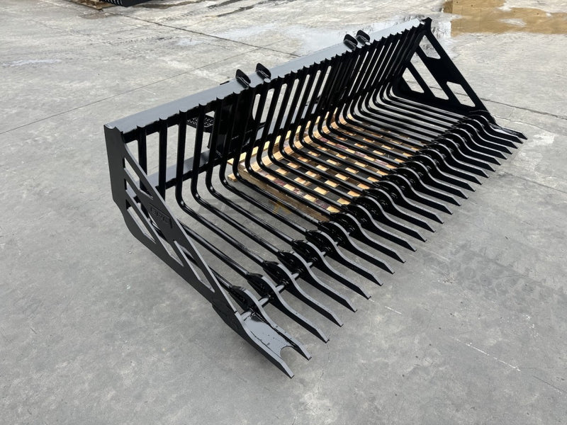 BUCKET GP - SKELETON 92 - 94,2397 mm, Rod Tine Style - SKSBRT - 92 - Skid Steer Skeleton Bucket - Bedrock Attachments