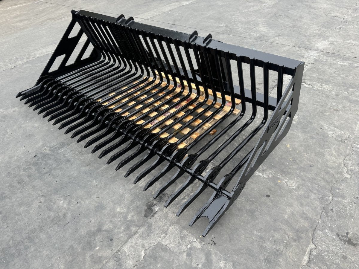 BUCKET GP-SKELETON 92-94,2397 mm, Rod Tine Style - Bedrock Attachments