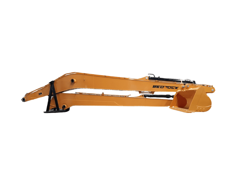 CASE350C 18 Meter Long Reach, 1m3 Bucket B Linkage (2 x 80mm Pins) - ELCASE350C - 18 - SC - Excavator Long Reach - Bedrock Attachments