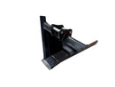 CAT 1 Ton Mini Excavators, Trapezoidal V-Shape Bucket, 8in, 0.05 m3, 2 x 30 mm Pins-EB301TZV-8-0.05-Excavator - Trapezoidal V-Shape-Bedrock Attachments