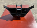 CAT 1 Ton Mini Excavators, Trapezoidal V-Shape Bucket, 8in, 0.05 m3, 2 x 30 mm Pins-EB301TZV-8-0.05-Excavator - Trapezoidal V-Shape-Bedrock Attachments