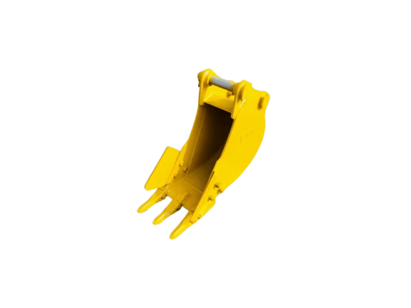 CAT 306 LIGHTENED GENERAL PURPOSE BUCKET (12 - IN, 3 Teeth). 2 x 45mm Pins - EB306GP - 12 - L - Excavator Bucket - Bedrock Attachments