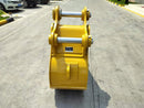 CAT 316 Severe Duty Bucket, 24in, 0.4m3, 3 Teeth. 2 x 70mm Pins - EB316SD-24-0.4 - Excavator Bucket - Bedrock Attachments