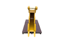 CAT 320 Heavy Duty Bucket, 12in, 0.33m3, 2 Teeth. 2 x 80mm Pins, B Linkage-EB320BHD-18-0.33-Excavator Bucket-Bedrock Attachments