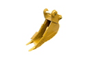 CAT 320 Heavy Duty Bucket, 12in, 0.33m3, 2 Teeth. 2 x 80mm Pins, B Linkage-EB320BHD-18-0.33-Excavator Bucket-Bedrock Attachments