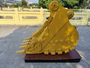 CAT 320 Severe Rock Bucket, 36in, 0.81m3, 5 Teeth. 2 x 80mm Pins, B Linkage-EB320BSD-36-0.81-Excavator Bucket-Bedrock Attachments