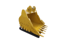 CAT 320 Severe Rock Bucket, 48in, 1.19m3, 6 Teeth. 2 x 80mm Pins, B Linkage-EB320BSD-48-1.19-Excavator Bucket-Bedrock Attachments