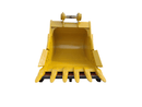 CAT 320 Severe Rock Bucket, 48in, 1.19m3, 6 Teeth. 2 x 80mm Pins, B Linkage-EB320BSD-48-1.19-Excavator Bucket-Bedrock Attachments