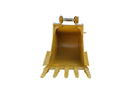 CAT 324 General Purpose Bucket, 42in, 1.34m3, 5 Teeth. 2 x 90mm Pins, CB Linkage-EB324CBGP-42-1.34-Excavator Bucket-Bedrock Attachments
