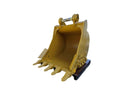 CAT 324 General Purpose Bucket, 42in, 1.34m3, 5 Teeth. 2 x 90mm Pins, CB Linkage-EB324CBGP-42-1.34-Excavator Bucket-Bedrock Attachments