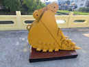 CAT 324 Heavy Duty Bucket, 36in, 0.91m3, 4 Teeth. 2 x 90mm Pins, CB Linkage-EB324CBHD-36-0.91-Excavator Bucket-Bedrock Attachments