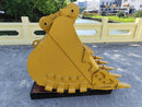 CAT 324 Heavy Duty Bucket, 42in, 1.12m3, 5 Teeth. 2 x 90mm Pins, CB Linkage-EB324CBHD-42-1.12-Excavator Bucket-Bedrock Attachments