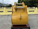 CAT 336 Heavy Duty Bucket, 42in, 1.17m3, 4 Teeth. S Pin 100mm & L Pin 90mm, DB Linkage-EB336DBHD-42-1.17-Excavator Bucket-Bedrock Attachments