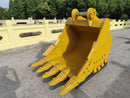 CAT 336 Heavy Duty Bucket, 54in, 1.64m3, 5 Teeth. S Pin 100mm & L Pin 90mm, DB Linkage-EB336DBHD-54-1.64-Excavator Bucket-Bedrock Attachments
