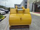 CAT 336 Heavy Duty Bucket, 60in, 1.87m3, 6 Teeth. S Pin 100mm & L Pin 90mm, DB Linkage - EB336DBHD-60-1.87 - Excavator Bucket - Bedrock Attachments