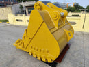 CAT 349 Heavy Duty Bucket, 60in, 2.14m3, 6 Teeth. S Pin 110mm & L Pin 100mm, TB Linkage-EB349TBHD-60-2.14-Excavator Bucket-Bedrock Attachments