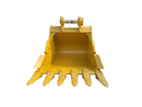 CAT 349 Heavy Duty Bucket, 60in, 2.14m3, 6 Teeth. S Pin 110mm & L Pin 100mm, TB Linkage-EB349TBHD-60-2.14-Excavator Bucket-Bedrock Attachments