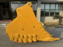 CAT 374 Heavy Duty Bucket, 82in, 4.6m3, 5 Teeth. S Pin 120mm & L Pin 110mm, VB/VB2 Linkage - EB374VBHD-82-4.6 - Excavator Bucket - Bedrock Attachments