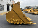 CAT 390 Heavy Duty Bucket, 75in, 4.6m3, 5 Teeth. S Pin 130mm & L Pin 120mm, HB Linkage - EB390HBHD-75-4.6 - Excavator Bucket - Bedrock Attachments