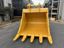 CAT 390 Heavy Duty Bucket, 75in, 4.6m3, 5 Teeth. S Pin 130mm & L Pin 120mm, HB Linkage - EB390HBHD-75-4.6 - Excavator Bucket - Bedrock Attachments