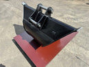 CAT 415-450 BHL D/E/F Backhoes, Trapezoidal V-Shape Bucket 16in, 0.34 m3, 45mm x 50mm Pins-EB416TZV-16-0.34-Excavator - Trapezoidal V-Shape-Bedrock Attachments