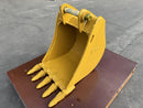 CAT 416/420 BKT PIN ON HD (610mm 24 - 6.2FT3 - 5 teeth) - EB416HD-24-0.21 - Backhoe Bucket - Bedrock Attachments