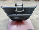CAT 7 Ton Mini Excavators, Trapezoidal V-Shape Bucket 16in, 0.34 m3, 2 x 50 mm Pins-EB307TZV-16-0.34-Excavator - Trapezoidal V-Shape-Bedrock Attachments