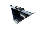 CAT 7 Ton Mini Excavators, Trapezoidal V-Shape Bucket 16in, 0.34 m3, 2 x 50 mm Pins-EB307TZV-16-0.34-Excavator - Trapezoidal V-Shape-Bedrock Attachments