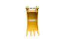 CAT Backhoe Loader 416 - 440 D/E/F Series, Heavy Duty Bucket, 18in, 0.15m3, 4 Teeth. 50mm Pin x 45mm Pin - EB416HD-18-0.15 - Loader Bucket - Bedrock Attachments