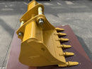 CAT Backhoe Loader 416 - 440 D/E/F Series, Heavy Duty Bucket, 36in, 0.30m3, 6 Teeth. 50mm Pin x 45mm Pin - EB416HD-36-0.30 - Backhoe Bucket - Bedrock Attachments