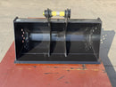 Cleaning Bucket fits CAT304 (40 - IN X 0.14 - CU M). 2 x 40mm Pins - EB304CL-40-0.14 - Excavator Bucket - Bedrock Attachments