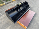 Cleaning Bucket fits CAT305, 63 - IN X 0.29 - CU M. 2 x 45mm Pins - EB305CL-63-0.29 - Excavator Bucket - Bedrock Attachments