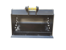 Cleaning Bucket fits CAT307, 48in, 0.43m3, 2 x 50mm Pins - EB307CL-48-0.43 - Excavator Bucket - Bedrock Attachments