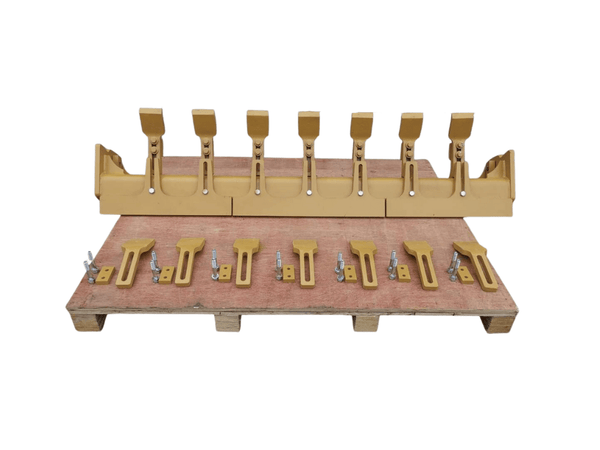 CS10/CS11/CS12/CS13/CS10GC/CS11GC/CS12GC/CS13GC/CS512 Cleaner Bar with Hardwares/Scraper GP - Drum - RS12 - Roller Pad Foot Shell Kits - Bedrock Attachments