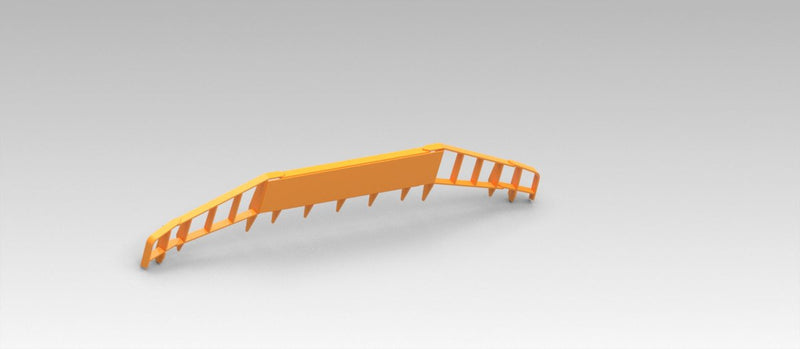 D7E S/U Blade Rock Guard - BRG - D7E - Bulldozer Tank Guard - Bedrock Attachments