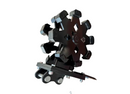 Excavator Compaction Group for 1 ton Mini Excavator, 12in width, 2 x 30mm Pins - ECMWG1T-12 - Excavator Compaction Wheel - Bedrock Attachments