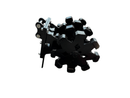 Excavator Compaction Group for 1 ton Mini Excavator, 22in width, 2 x 30mm Pins - ECMWG1T-22 - Excavator Compaction Wheel - Bedrock Attachments